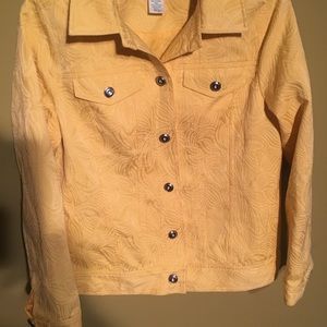 Three on female jacket